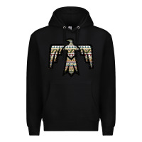 Black Western Green Aztec Thunderbird Premium Hoodie - Bettercallsaul