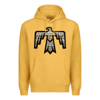 Mustard Western Green Aztec Thunderbird Premium Hoodie - Bettercallsaul