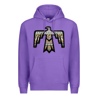 Purple Western Green Aztec Thunderbird Premium Hoodie - Bettercallsaul
