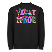 Black vacay mode Heavyweight Sweatshirt - AdoDesignShop