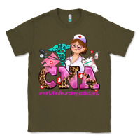 Army Green cna certified nursing assistant Classic Tee - AdoDesignShop
