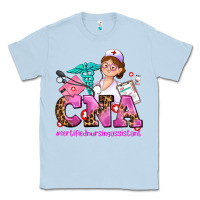 Dusty Blue cna certified nursing assistant Classic Tee - AdoDesignShop