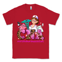 Red cna certified nursing assistant Classic Tee - AdoDesignShop