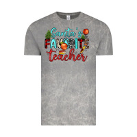 Cloud Rock santa s favorite teacher Vintage Tee - JahusDesignShop