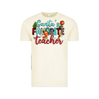 Vintage Arctic santa s favorite teacher Vintage Tee - JahusDesignShop