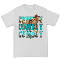 Dove Grey cowboy cowboy cowboy Premium Tee - texasbilliewilder