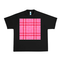 Black valentines day plaid seamless pattern Urban Heavy Tee - BundleAndBundleShop