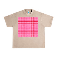 French Oak valentines day plaid seamless pattern Urban Heavy Tee - BundleAndBundleShop