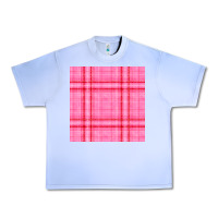 Grape Ice valentines day plaid seamless pattern Urban Heavy Tee - BundleAndBundleShop