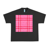 Valentines Day Plaid Seamless Pattern Urban Heavy Tee | Teevron