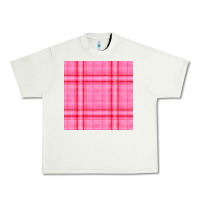 Pistachio valentines day plaid seamless pattern Urban Heavy Tee - BundleAndBundleShop