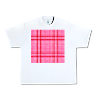 White valentines day plaid seamless pattern Urban Heavy Tee - BundleAndBundleShop