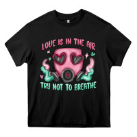 Black love is in the air Heavy Core Tee - MaliasSmallBusiness