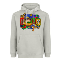 Moon Dust oh holy night with baby jesus for christmas Heavyweight Hoodie - MaliasSmallBusiness