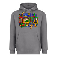 Storm oh holy night with baby jesus for christmas Heavyweight Hoodie - MaliasSmallBusiness