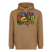 Toasted Coconut oh holy night with baby jesus for christmas Heavyweight Hoodie - MaliasSmallBusiness