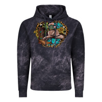 Cloud Black western design Vintage Hoodie - SublimationCraftShop