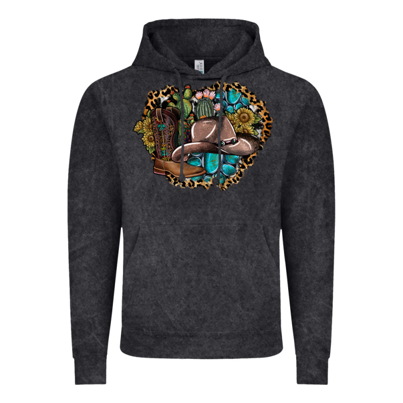 Western Design Vintage Hoodie by SublimationCraftShop | Teevron
