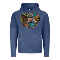 Vintage Denim western design Vintage Hoodie - SublimationCraftShop