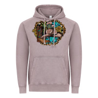 Vintage Zinc western design Vintage Hoodie - SublimationCraftShop