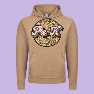 Pre K Vintage Hoodie Designed By Jahusdesignshop