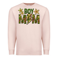 Pale Pink Boy Mom Premium Sweatshirt - BundleAndBundleShop