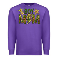 Purple Boy Mom Premium Sweatshirt - BundleAndBundleShop