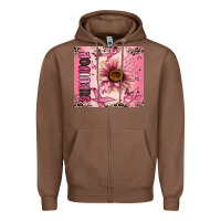 Chestnut breast cancer survivor Zipper Hoodie - MaliasSmallBusiness