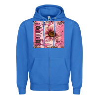 True Royal breast cancer survivor Zipper Hoodie - MaliasSmallBusiness