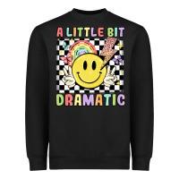 Black a little bit dramatic Heavyweight Sweatshirt - JahusDesignShop