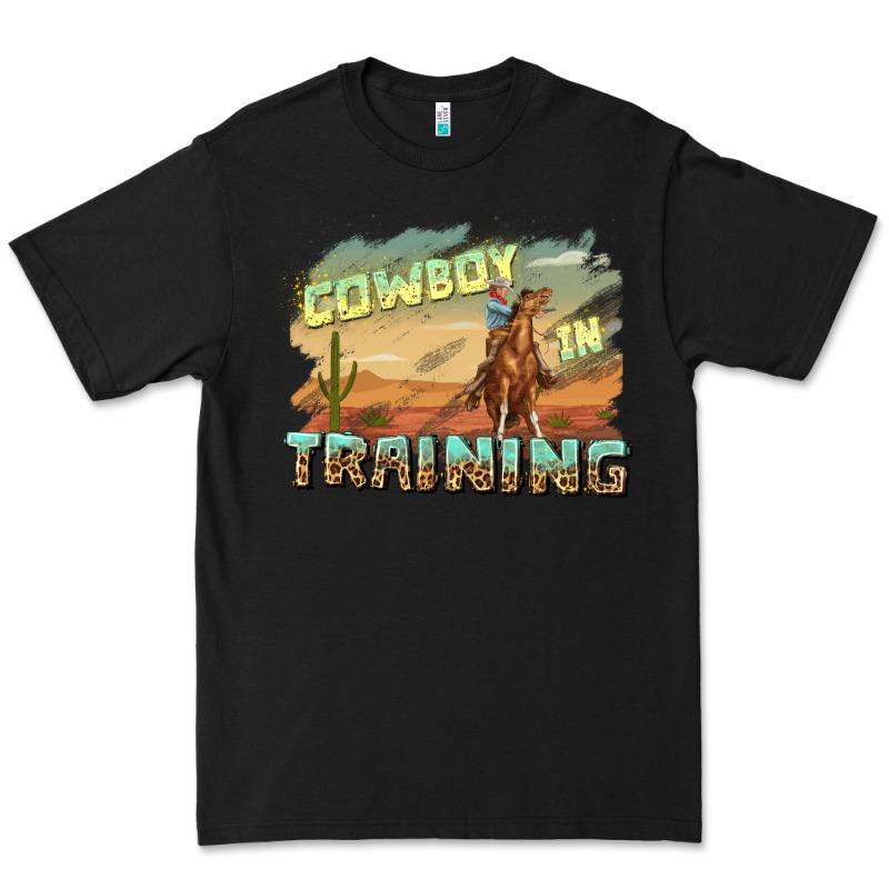 Cowboy In Training Premium Tee by texasbilliewilder | Teevron