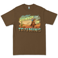 Cacao cowboy in training Premium Tee - texasbilliewilder