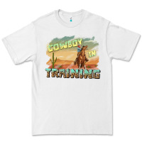 White cowboy in training Premium Tee - texasbilliewilder