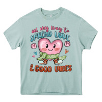Arona on my way to spread love Heavy Core Tee - MaliasSmallBusiness