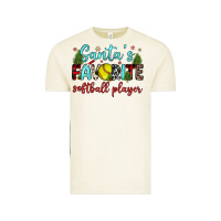 Vintage Arctic santa s favorite softball player Vintage Tee - JahusDesignShop