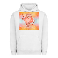 Pigment Lunar Rock love the world like the one Urban Hoodie - TumblerDesignByShophia
