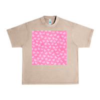 French Oak valentines day heart seamless pattern Urban Heavy Tee - BundleAndBundleShop
