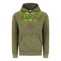 Vintage Olive St. Patricks Day mama Vintage Hoodie - Neo Western