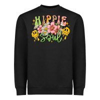 Black hippie soul Heavyweight Sweatshirt - JahusDesignShop