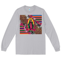 Moon Dust our lady of guadalupe serape background tumbler Long Sleeve Tee - Artiststas