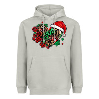 Moon Dust santa paws christmas heart Heavyweight Hoodie - MaliasSmallBusiness