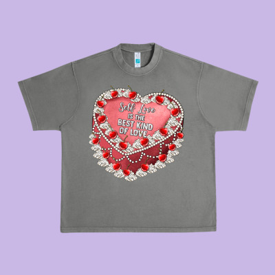 Self Love Urban Heavy Tee Designed By Artiststas