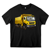Black dump truck Heavy Core Tee - Artiststas