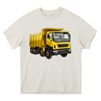 Cream dump truck Heavy Core Tee - Artiststas