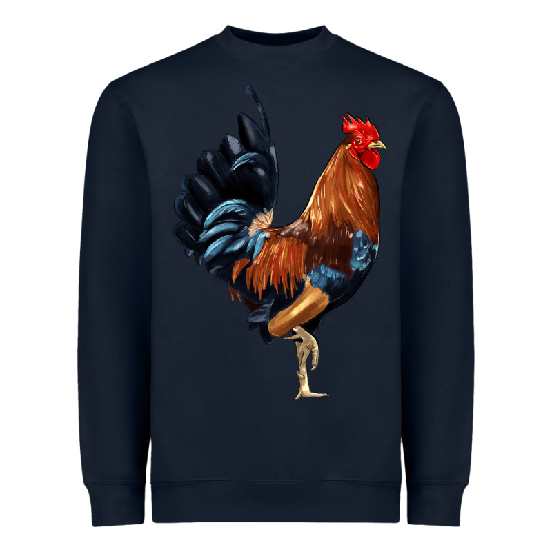 Cockerel Heavyweight Sweatshirt by JahusDesignShop | Teevron