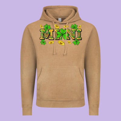 St. Patricks Day Mini Vintage Hoodie Designed By Neo Western