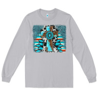 Moon Dust cross gemstone background Long Sleeve Tee - AdoDesignShop