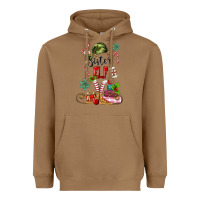 Toasted Coconut sister elf Heavyweight Hoodie - MaliasSmallBusiness