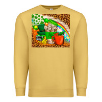 Antique Gold Coffee Cups St Patricks Day Tumbler Premium Sweatshirt - BundleAndBundleShop