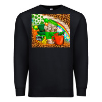 Black Coffee Cups St Patricks Day Tumbler Premium Sweatshirt - BundleAndBundleShop